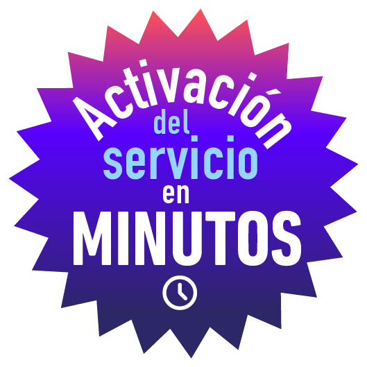 Activación del servicio en 24 horas